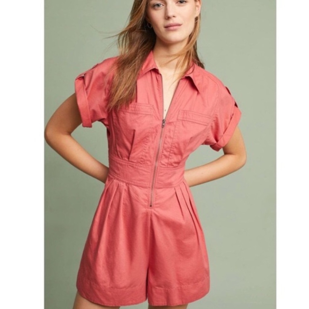 Holding Horses Anthropologie Utility Romper